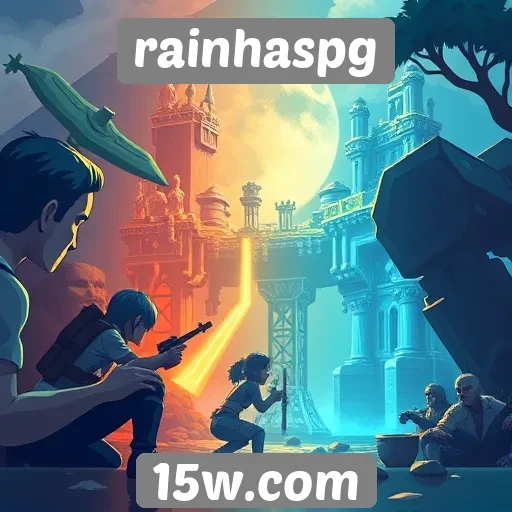 Exploração da evolução dos jogos no site rainhaspg